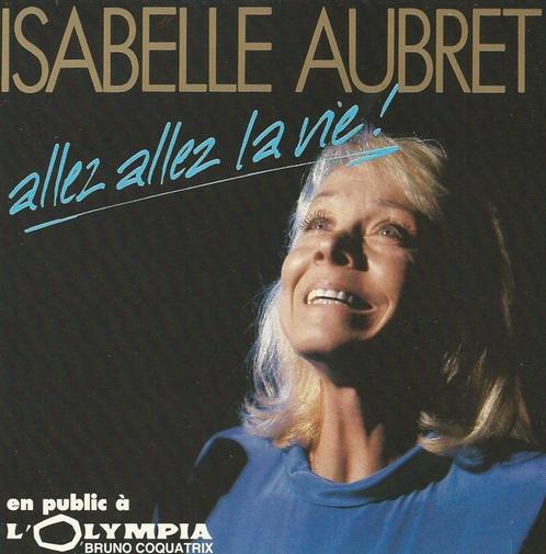 Isabelle Aubret - Allez allez la vie ! = 9,99, Cd's en Dvd's, Cd's | Franstalig, Zo goed als nieuw, Ophalen of Verzenden