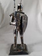 Metalen beeld "Ridder in Harnas", Ophalen of Verzenden