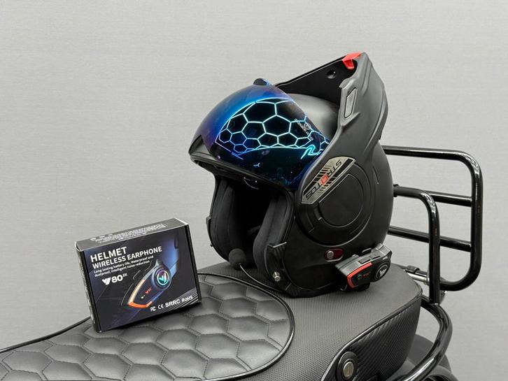 Nieuw Motor communicatieset intercom bleutooth, Motoren, Accessoires | Overige, Nieuw, Ophalen of Verzenden