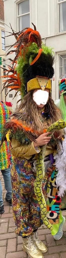 Grote partij unieke carnaval & festival kostuums handgemaakt, Carnaval, Zo goed als nieuw, Kleding, Ophalen