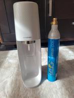 Zo goed als nieuw sodastream met 2 cilinders, Witgoed en Apparatuur, Bruiswatermachines, Ophalen of Verzenden, Zo goed als nieuw