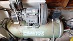 Creemers Combi 125 Liter Compressor, 100 liter of meer, Ophalen of Verzenden, Gebruikt, 6 tot 10 bar