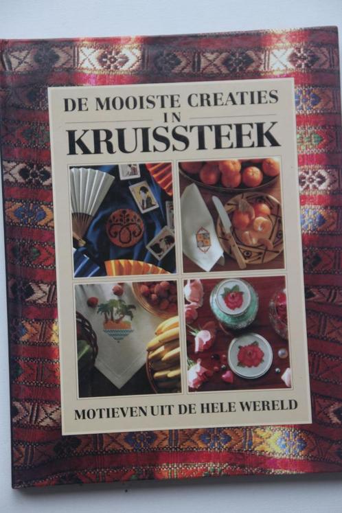 Kruissteek: motieven uit de hele wereld – Jan Eaton, Hobby en Vrije tijd, Borduren en Borduurmachines, Patroon, Handborduren, Ophalen of Verzenden