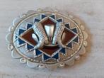 Zilverkleurige buckle met hoed en laarzen NIEUW, Ophalen of Verzenden, Nieuw, Overige kleuren, Losse buckle of gesp