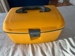 Beautycase, Ophalen of Verzenden, Zo goed als nieuw, Hardcase, Geel