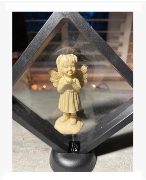 3 x Engel Angel Star in folie bescherm lijstje 11 cm, pr.st., Verzamelen, Beelden en Beeldjes, Nieuw, Verzenden