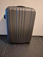 Grijze Trolley Koffer - Hard Kunststof, Sieraden, Tassen en Uiterlijk, Koffers, Gebruikt, Hard kunststof, Minder dan 50 cm, Minder dan 35 cm