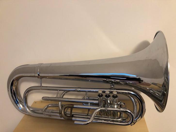Schouderbas - Bb - Tuba - marching - schoudertuba, Muziek en Instrumenten, Blaasinstrumenten | Overige, Gebruikt, Koperblazer