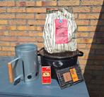 Barbecue compleet set., Tuin en Terras, Houtskoolbarbecues, Ophalen, Zo goed als nieuw