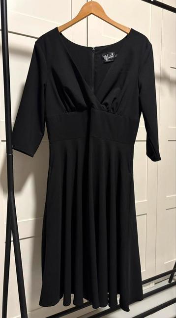 Top Vintage jurk merk Hell Bunny zwart maat M beschikbaar voor biedingen