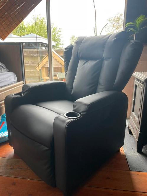 Relaxstoel, Huis en Inrichting, Fauteuils, Nieuw, Leer, 50 tot 75 cm, Minder dan 75 cm, Ophalen