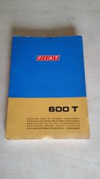 Fiat 600 T onderdelenboek., Auto diversen, Handleidingen en Instructieboekjes, Ophalen of Verzenden