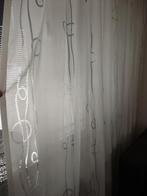 Vitrage, Huis en Inrichting, Stoffering | Gordijnen en Lamellen, 200 cm of meer, Wit, Ophalen of Verzenden, Zo goed als nieuw