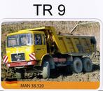 TR9 autokaart truck man 38,320, Verzamelen, Automerken, Motoren en Formule 1, Ophalen of Verzenden, Zo goed als nieuw, Auto's