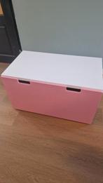 Ikea stuva Roze/Witte Speelgoedkist, Kinderen en Baby's, Kinderkamer | Commodes en Kasten, Kast, 50 tot 70 cm, Zo goed als nieuw
