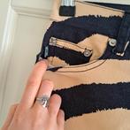 Moschino Jeans originele zebra print denim rok maat 36 48850, Kleding | Dames, Rokken, ., Zwart, Zo goed als nieuw, Knielengte