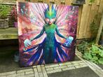 Tandenfee Rise of the Guardians op Canvas 80 x 80 cm, Ophalen, Deurposter of groter, Vierkant, Zo goed als nieuw