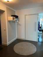 Wandkapstok / garderoberek, wit & geborsteld metaal, 90cm, Huis en Inrichting, Zo goed als nieuw, Minder dan 100 cm, Metaal, Ophalen