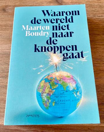 Maarten Boudry - Waarom de wereld niet naar de knoppen gaat beschikbaar voor biedingen