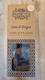 Geur diffuser - Lime & Ginger, Overige materialen, Ophalen of Verzenden, Kaars, Bruin