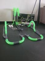 Exost loop deluxe twin tower racing set, Racebaan, Zelf te bouwen, Zo goed als nieuw, Elektrisch
