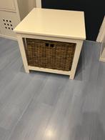Nog zo,n leuk kastje met rieten mand, Huis en Inrichting, Kasten | Ladekasten, Ophalen, 1 of 2 laden, 50 tot 100 cm, Zo goed als nieuw