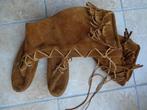 Minnetonka FRONT LACE KNEE HIGH BOOT bruine Veterlaarzen 38, Hoge laarzen, Bruin, Ophalen of Verzenden, Zo goed als nieuw