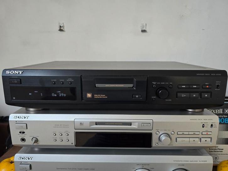 Sony minidisc MDS-JE330, Audio, Tv en Foto, Walkmans, Discmans en Minidiscspelers, Minidisc-speler, Ophalen of Verzenden