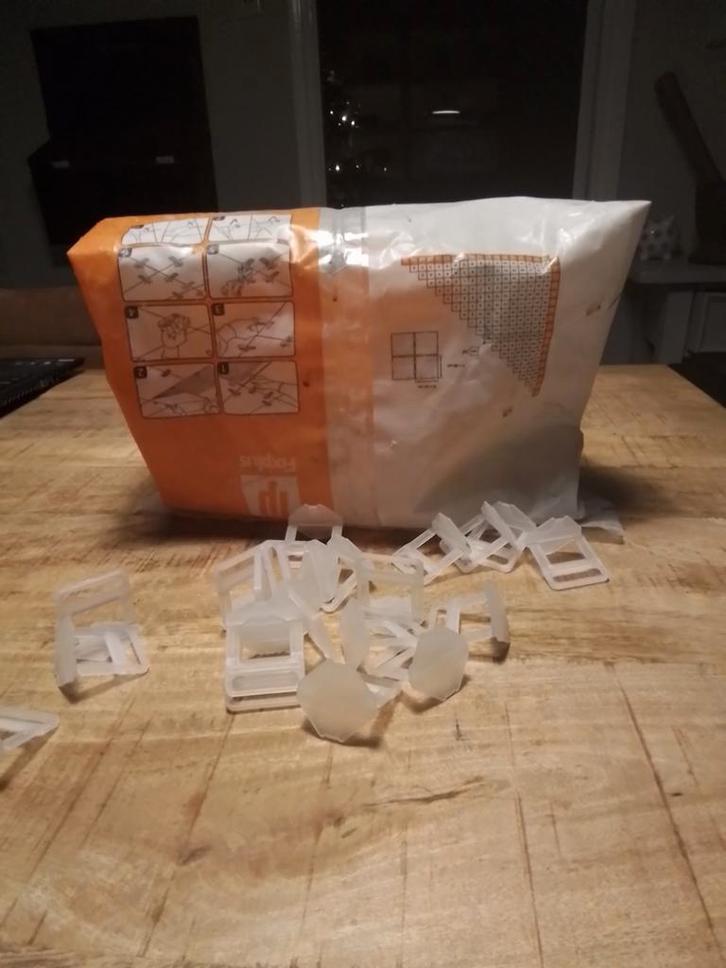 Tegel Levelling Systeem - Voegmortel, Clips & Levering, Doe-het-zelf en Verbouw, Tegels, Nieuw, Overige typen, Overige materialen