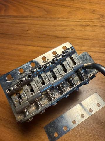 Wudtone CP Vintage tremolo brug + Highwood Saddles beschikbaar voor biedingen