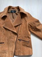 Echte leren jas maat 40, Kleding | Dames, Jassen | Winter, Maat 38/40 (M), Bruin, Ophalen of Verzenden, Gedragen