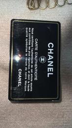 Vintage Chanel Sleuteletui met Certificaat, Overige merken, Zwart, Ophalen of Verzenden, Zo goed als nieuw
