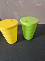 Tupperware drinkbekers met deksel, Ophalen, Zo goed als nieuw