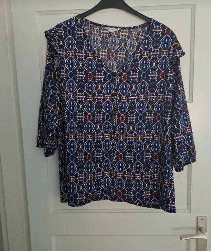 Leuke FSTVL blouse maat L MS mode, Kleding | Dames, Grote Maten, Zo goed als nieuw, Blouse of Tuniek, Overige kleuren, Ophalen of Verzenden