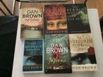 Dan Brown Thrillers - 6 Boeken, Ophalen of Verzenden, Gelezen
