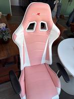 Roze GT Racer Bureaustoel, Ophalen, Gebruikt, Roze, Gaming bureaustoel