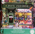 Ceaco 1000🧩 Pet’s Paradise, Hobby en Vrije tijd, Denksport en Puzzels, Ophalen of Verzenden, 500 t/m 1500 stukjes, Zo goed als nieuw