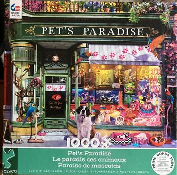 Ceaco 1000🧩 Pet’s Paradise beschikbaar voor biedingen