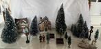 Kerstdorp met lemax Bomen en poppetjes, Ophalen of Verzenden, Zo goed als nieuw, Wanddecoratie