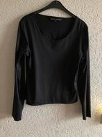 Vanilia dames bloeson, Ophalen, Zwart, Maat 46/48 (XL) of groter, Lange mouw