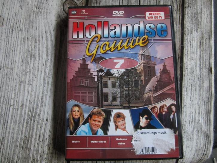 Hollandse Gouwe Muziek Dvd’s 3x En  Hollands Glorie Muziek D, Cd's en Dvd's, Dvd's | Muziek en Concerten, Zo goed als nieuw, Alle leeftijden