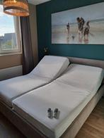 Tweepersoonsbed met lattenbodem, Huis en Inrichting, Ophalen, Gebruikt, Tweepersoons, 180 cm