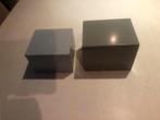 2 metalen kistjes, Huis en Inrichting, Woonaccessoires | Kisten, Minder dan 50 cm, Gebruikt, Ophalen of Verzenden