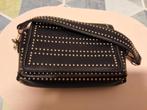 Zwart tasje met studs, Ophalen of Verzenden, Zo goed als nieuw, Zwart, Schoudertasje