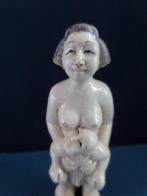 mammoet ivoor erotische voorstelling, Antiek en Kunst, Ophalen of Verzenden