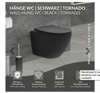 Zwart wandcloset  / toilet  NIEUW!!, Ophalen of Verzenden, Nieuw, Steen, Toilet