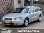Volvo V70 2.4 Momentum Youngtimer/Automaat/Nette, 1566 kg, Zwart, Leder en Stof, 2435 cc