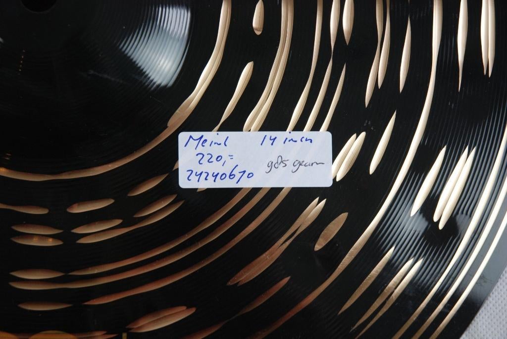 NIEUW!  Meinl Classics custom dark hihats 985/1276gram 14", ., Drums of Percussie, Nieuw, Ophalen of Verzenden