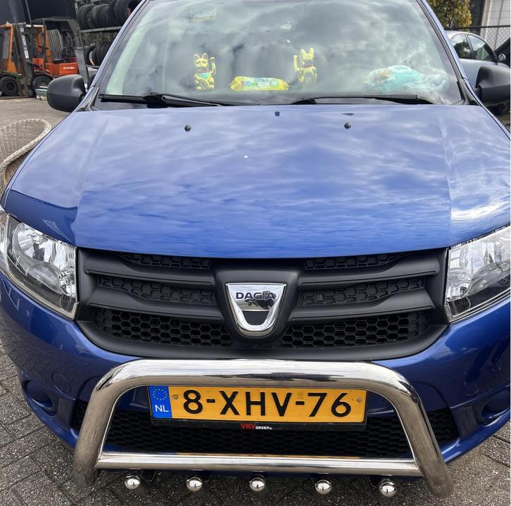 Dacia Logan Pushbar Bullbar met carterbescherming, Auto diversen, Tuning en Styling, Ophalen of Verzenden