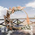 BACKDROP CIRKEL goud huren huur bruiloft huwelijk decoratie, Hobby en Vrije tijd, Feestartikelen | Verhuur, Ophalen, Zo goed als nieuw